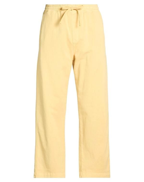 カーハート メンズ ボトムス カジュアルパンツ CARHARTT パンツ Pastel Yellow イエロー