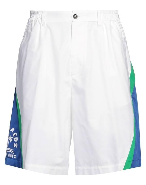 ディースクエアード メンズ ボトムス ハーフパンツ・ショーツ DSQUARED2 ショートパンツ＆バミューダ White ホワイト