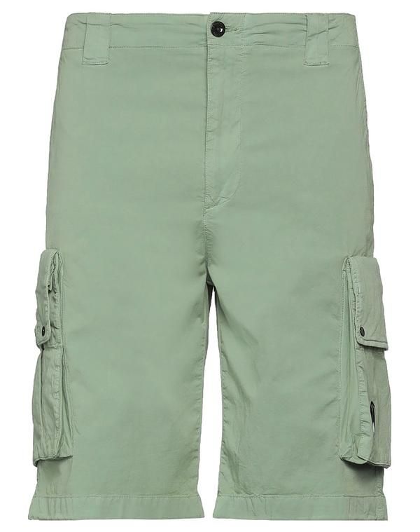 シーピーカンパニー メンズ ボトムス ハーフパンツ・ショーツ CP COMPANY ショートパンツ＆バミューダパンツ Light Green グリーン
