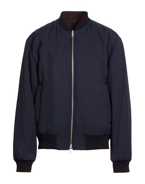 ドリス・ヴァン・ノッテン メンズ アウター ジャケット・ブルゾン DRIES VANOTEN ボンバージャケット Midnight Blue ブルー