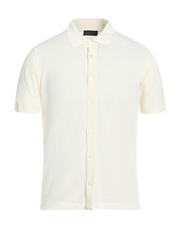 ロベルトコリーナ メンズ トップス シャツ ROBERTO COLLINA 無地シャツ White ホワイト