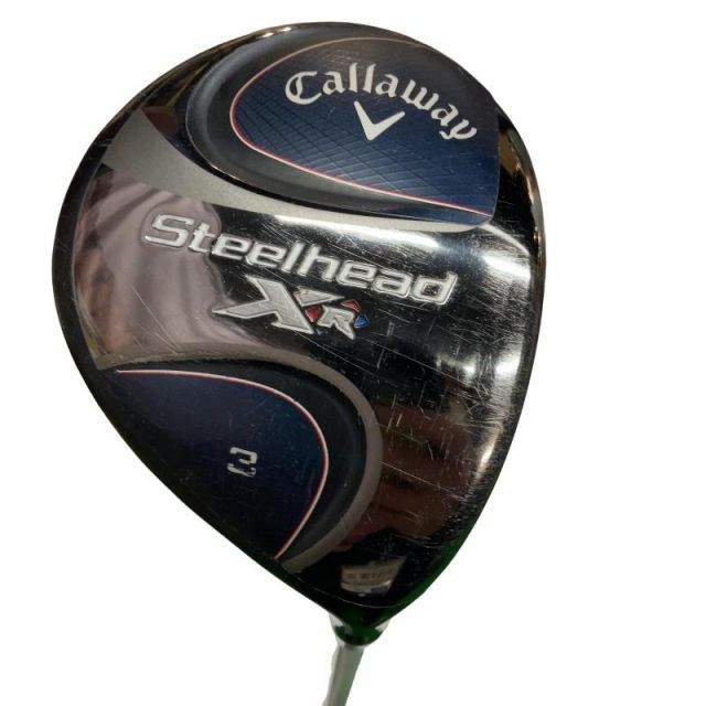 【中古】 キャロウェイ STEELHEAD XR 3W フェアウェイウッド FW リシャフト (フレックスその他) メンズ 男性用 右利き 右用 Cランク ゴルフクラブ
