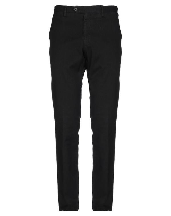 ラルディーニ メンズ ボトムス カジュアルパンツ LARDINI クラシックパンツ Black ブラック