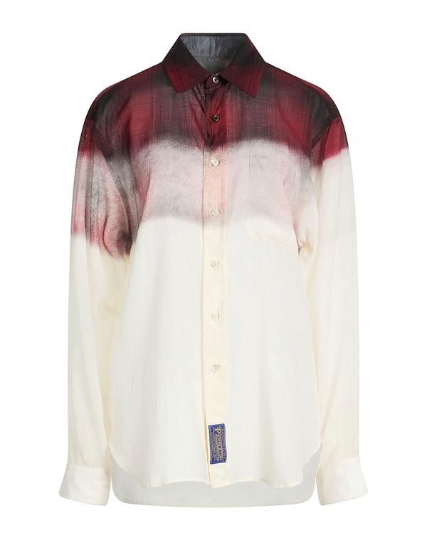 マルタンマルジェラ メンズ トップス シャツ MAISON MARGIELA チェック柄シャツ Ivory アイボリー