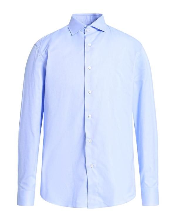 カルーゾ メンズ トップス シャツ CARUSO 無地シャツ Light Blue ブルー