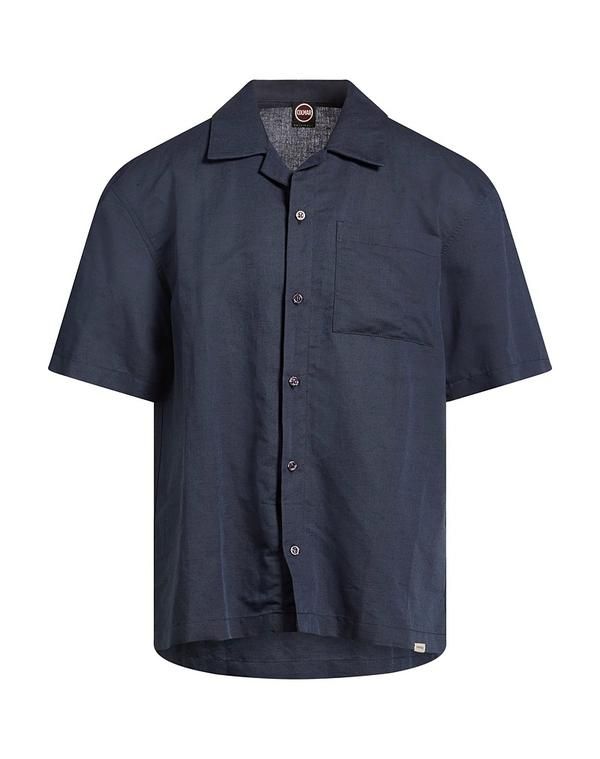 コルマール メンズ トップス シャツ COLMAR リネンシャツ Navy ネイビー