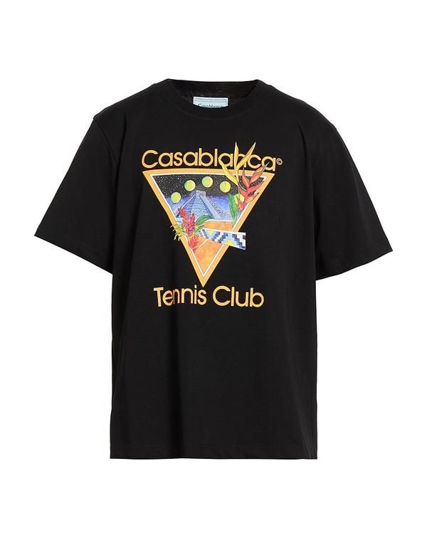 カサブランカ メンズ トップス Tシャツ CASABLANCA Ｔシャツ Black ブラック