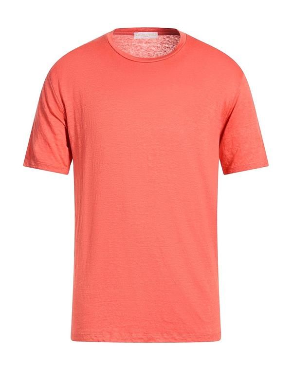 ダニエル フィエゾリ メンズ トップス Tシャツ DANIELE FIESOLI ベーシック Tシャツ Coral コーラル