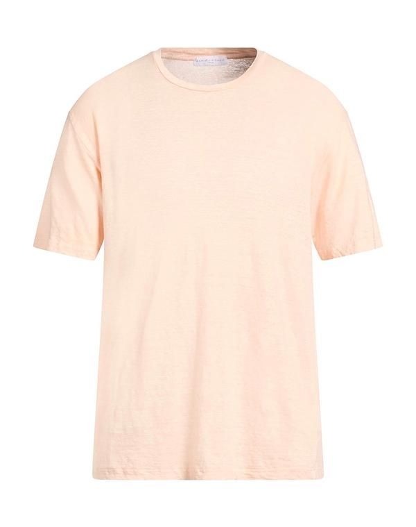 ダニエル フィエゾリ メンズ トップス Tシャツ DANIELE FIESOLI ベーシック Tシャツ Apricot アプリコット