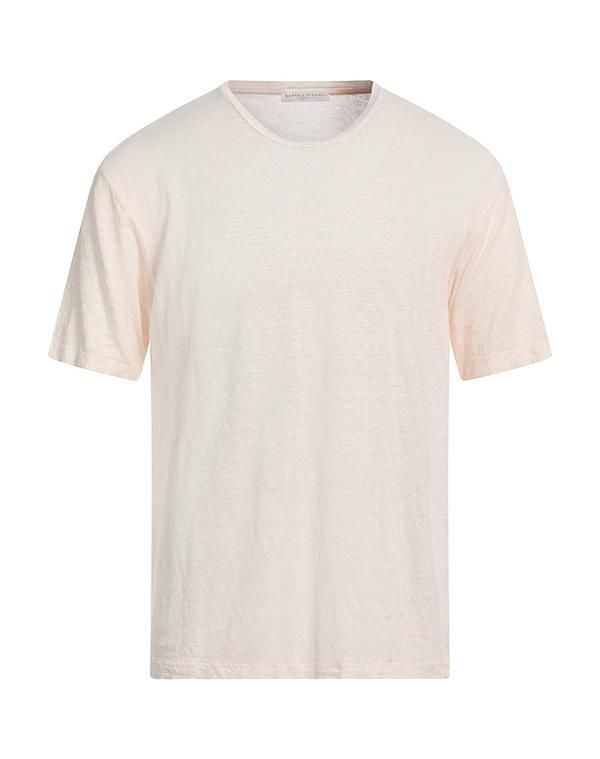 ダニエル フィエゾリ メンズ トップス Tシャツ DANIELE FIESOLI ベーシック Tシャツ Pale Pink ピンク