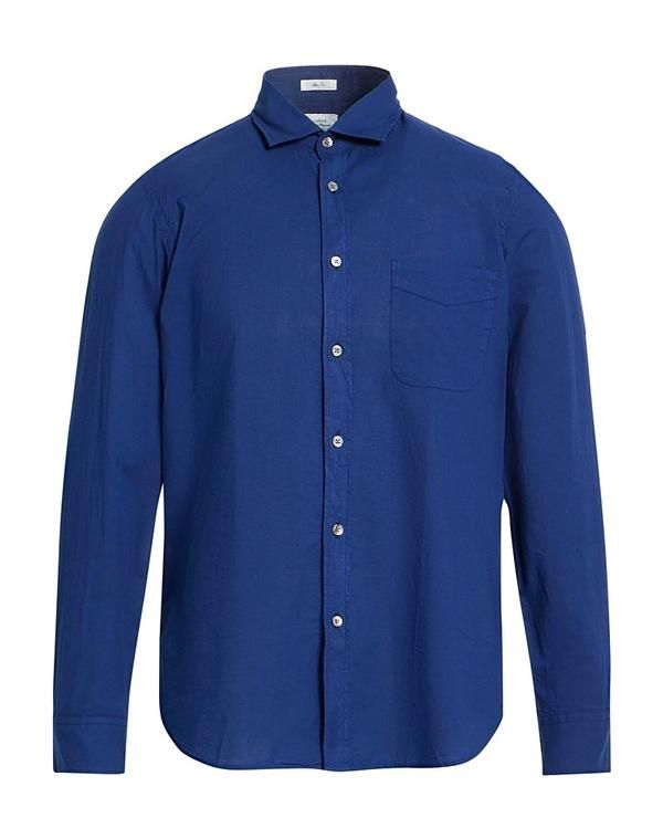 ハートフォード メンズ トップス シャツ HARTFORD 無地シャツ Navy ネイビー