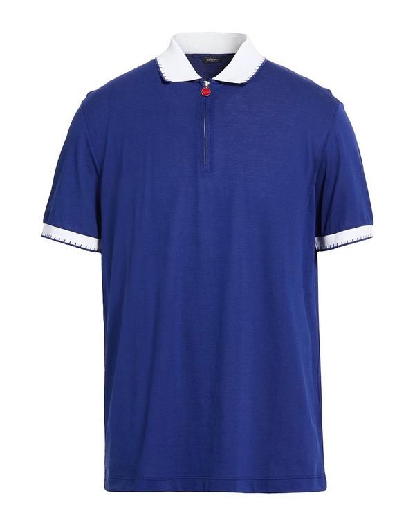 キートン メンズ トップス ポロシャツ KITON ポロシャツ Navy ネイビー