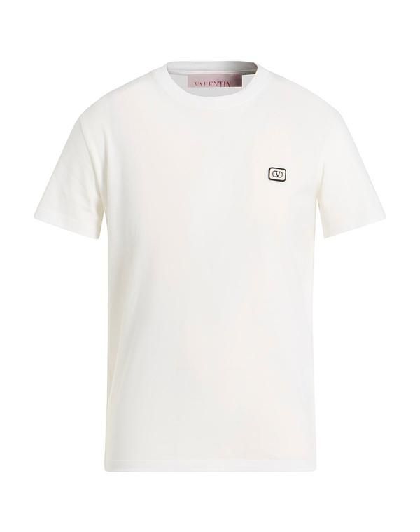 ヴァレンティノ メンズ トップス Tシャツ VALENTINO GARAVANI ベーシック Tシャツ White ホワイト