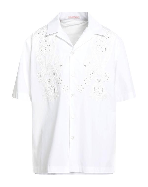 ヴァレンティノ メンズ トップス シャツ VALENTINO GARAVANI 無地シャツ White ホワイト