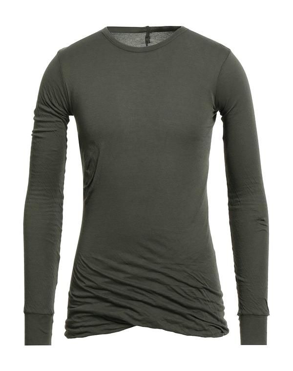 リックオウエンス メンズ トップス Tシャツ RICK OWENS Ｔシャツ Military Green グリーン