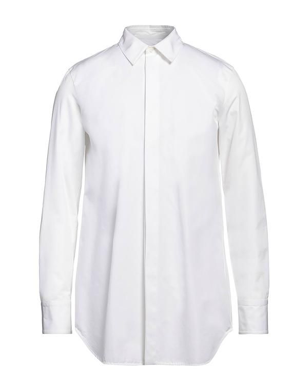 ジル・サンダー メンズ トップス シャツ JIL SANDER 無地シャツ White ホワイト