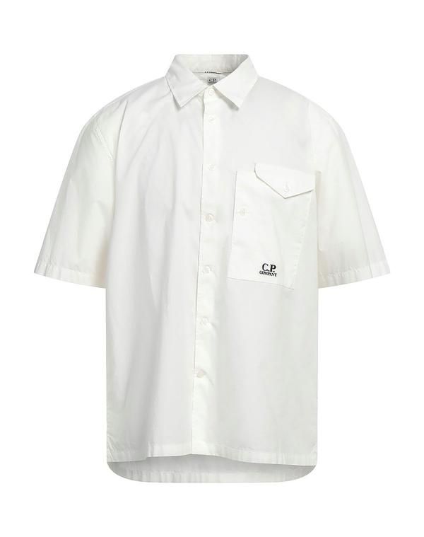 シーピーカンパニー メンズ トップス シャツ CP COMPANY 無地シャツ Ivory アイボリー