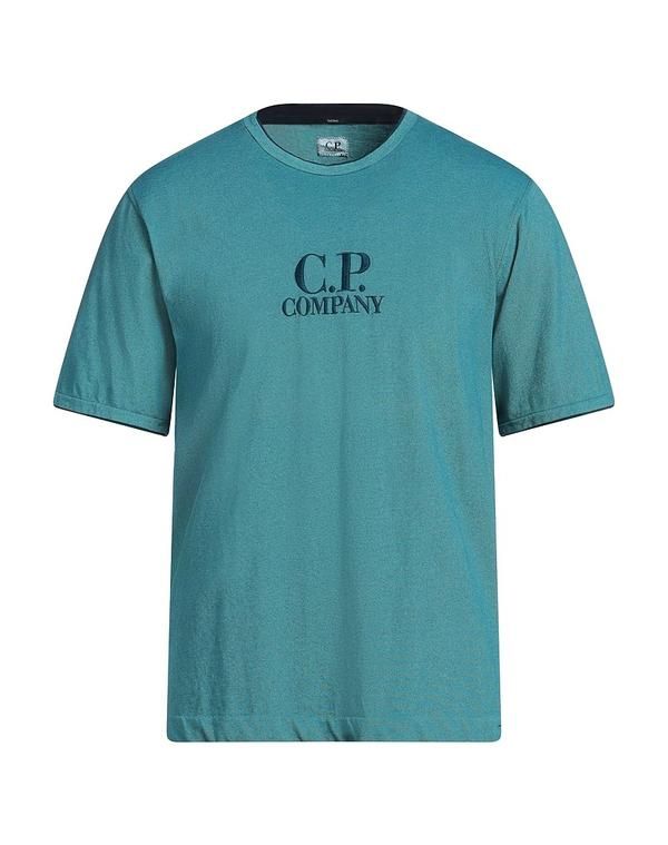 シーピーカンパニー メンズ トップス Tシャツ CP COMPANY Ｔシャツ Turquoise Blue ブルー の商品写真