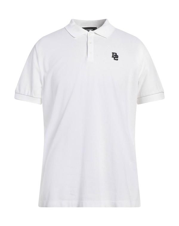 ディースクエアード メンズ トップス ポロシャツ DSQUARED2 ポロシャツ White ホワイト