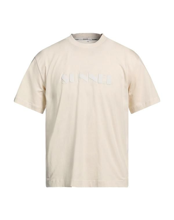 スンネイ メンズ トップス Tシャツ SUNNEI Ｔシャツ Beige ベージュ