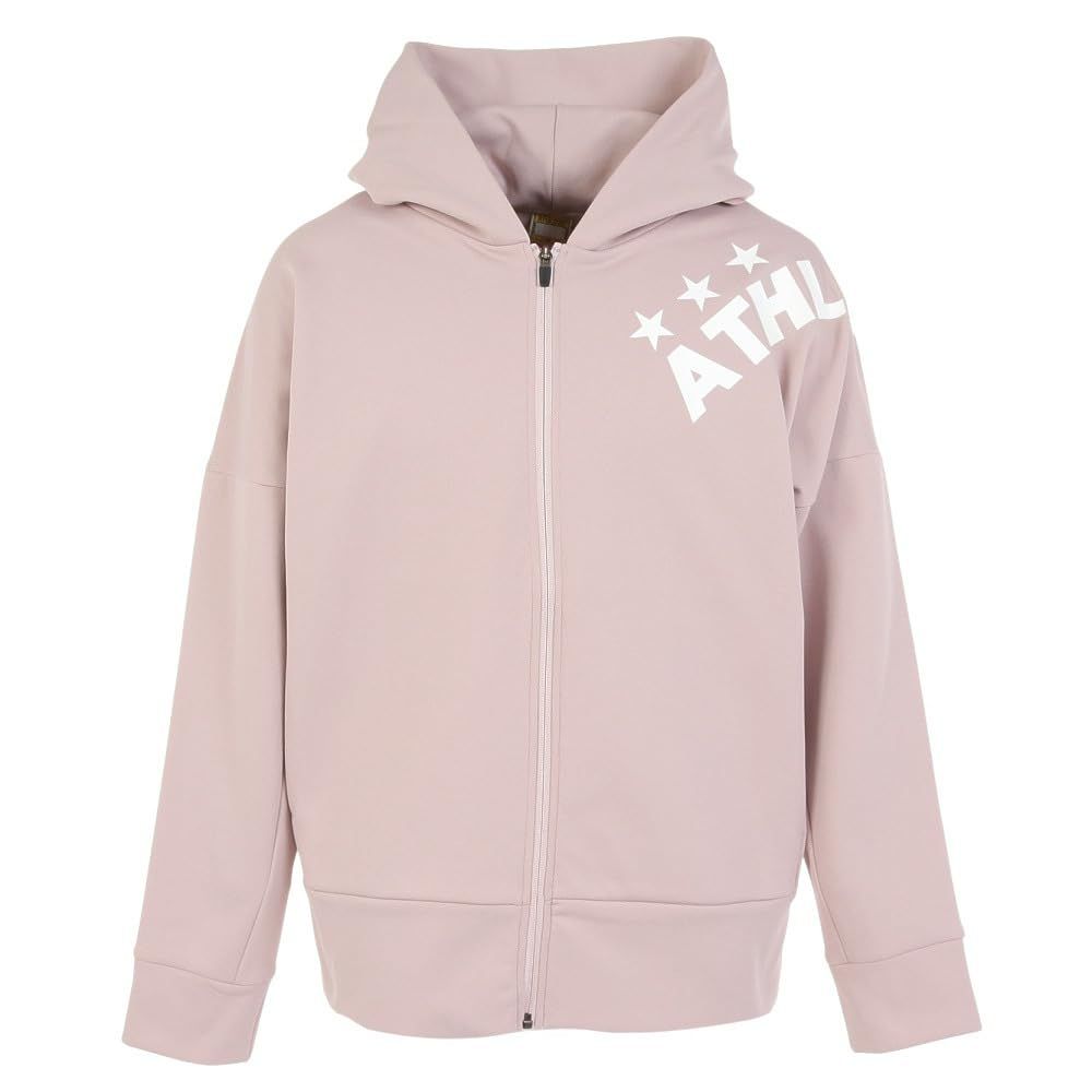 新品 [Athleta] アスレタ スウェットZIPパーカー 03377 52PNK ピンク フットサル スウェットジャケット O 52PNK