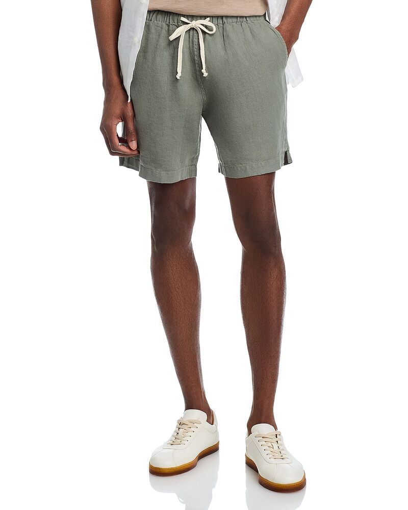 アレックスクレーン メンズ ボトムス ハーフパンツ・ショーツ ショートパンツ リネン Alex Crane Bo Linen 675 Shorts Jade