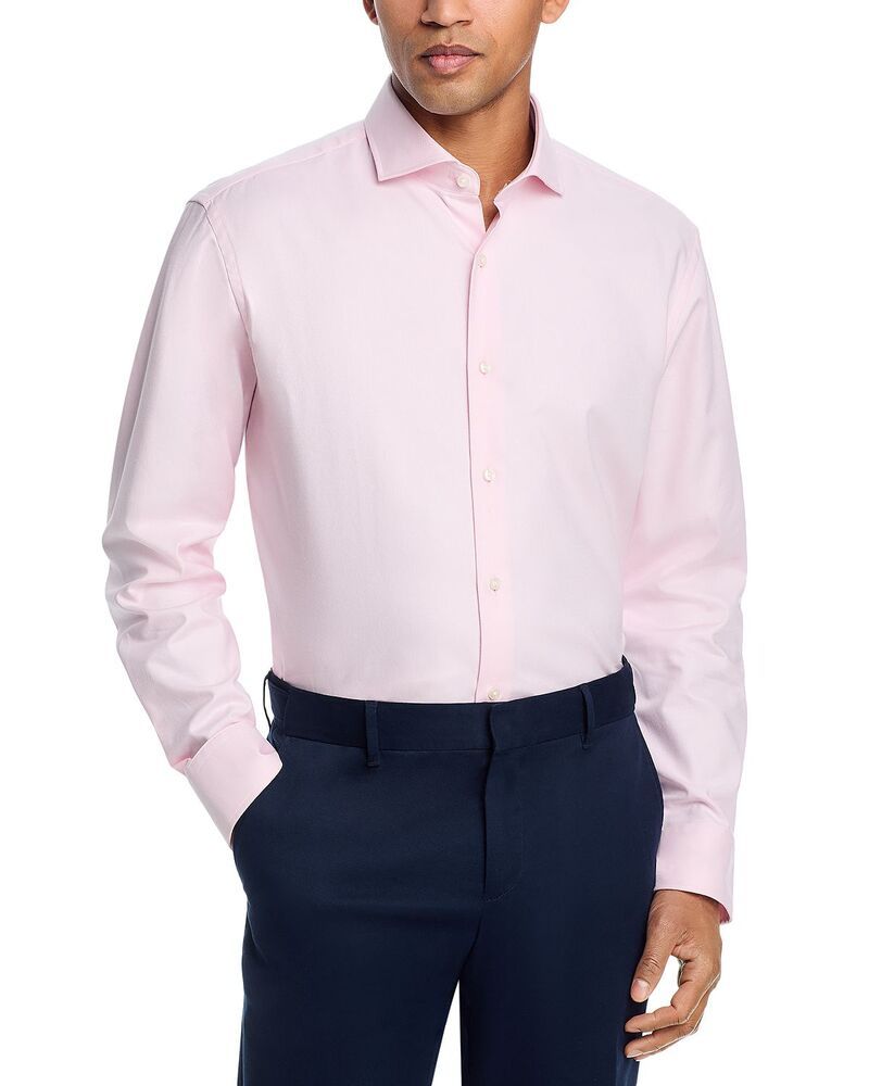 ボス レディース トップス シャツ レギュラーフィット BOSS Joe Regular Fit Dresshirt Light Pastel Pink ピンク