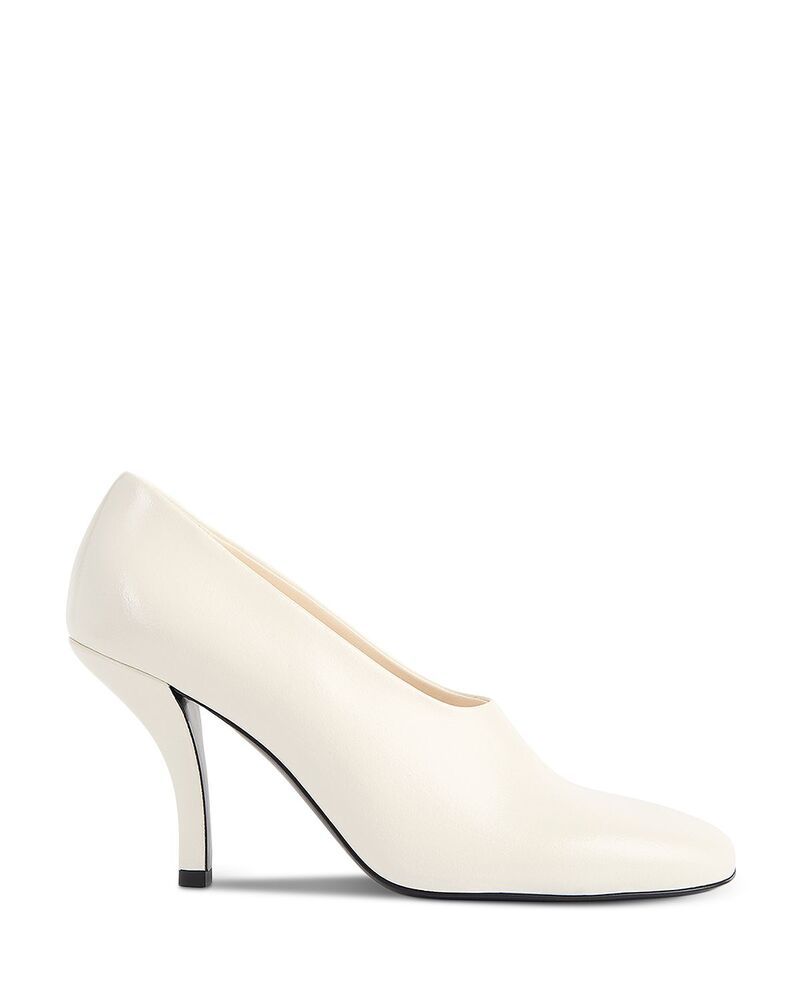 トーテム レディース シューズ パンプス TOTEME Womens Contour Pumps Open White ホワイト