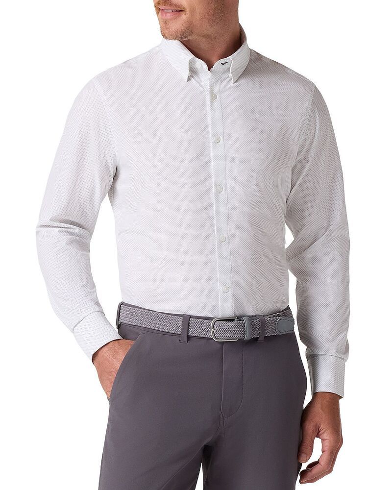 ミズンメイン メンズ トップス シャツ MizzenMain Leeward Long Sleeve Dresshirt White ホワイト