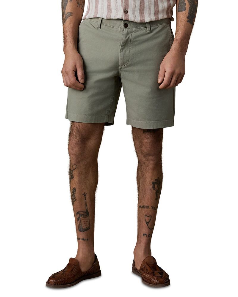ファレティ メンズ ボトムス ハーフパンツ・ショーツ ショートパンツ Faherty Essential Chino Shorts Trail Olive オリーブ