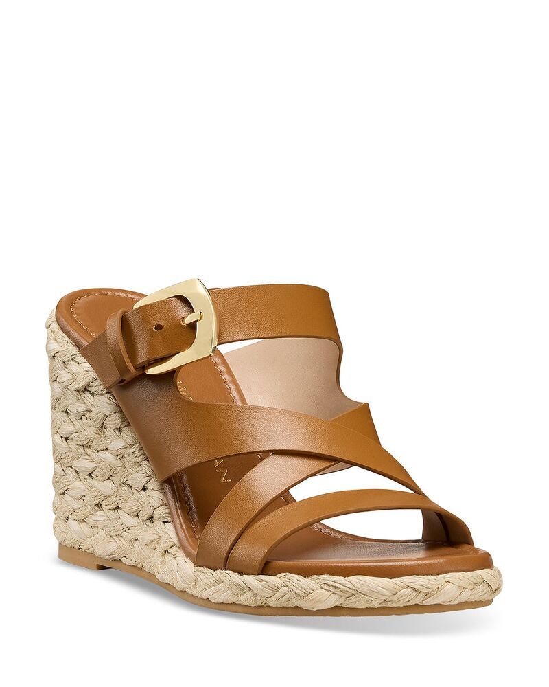スチュアート ワイツマン レディース シューズ サンダル Stuart Weitzman Womensai Espadrille Wedge Sandals Boho Tan タン