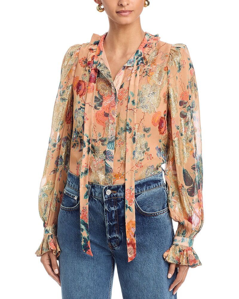 コビーハルペリン レディース トップス シャツ ブラウス Kobi Halperin Josie Blouse Chai Multi マルチカラー