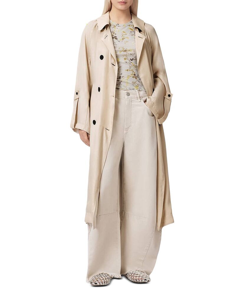 オールセインツ レディース アウター コート ALLSAINTS Lizie Trench Coat Parchment