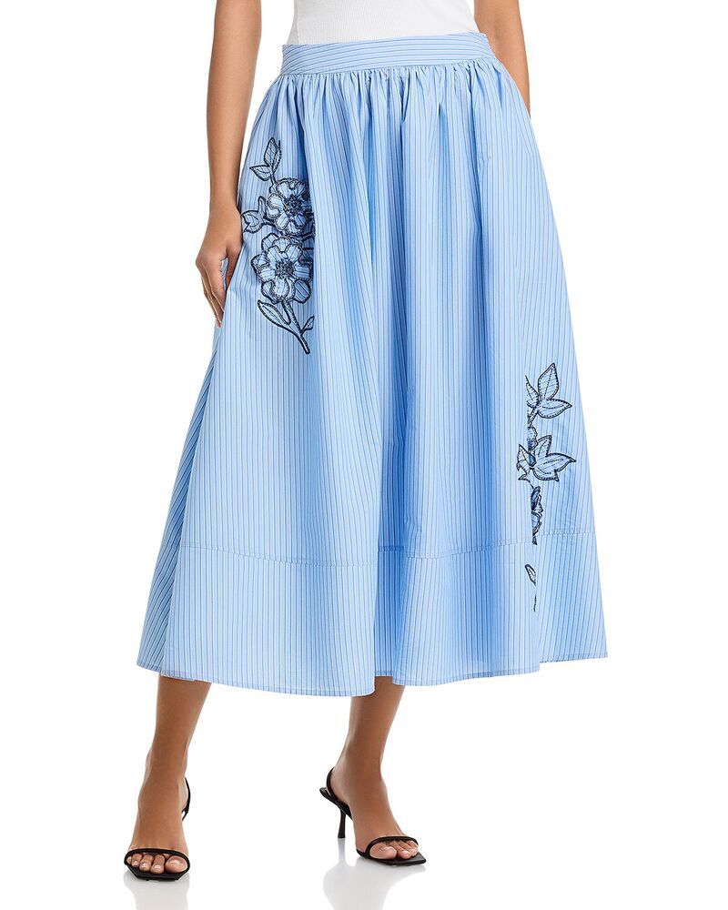 サンク セプト レディース ボトムスカート Cinq Sept Matilda Skirt Blue ブルー