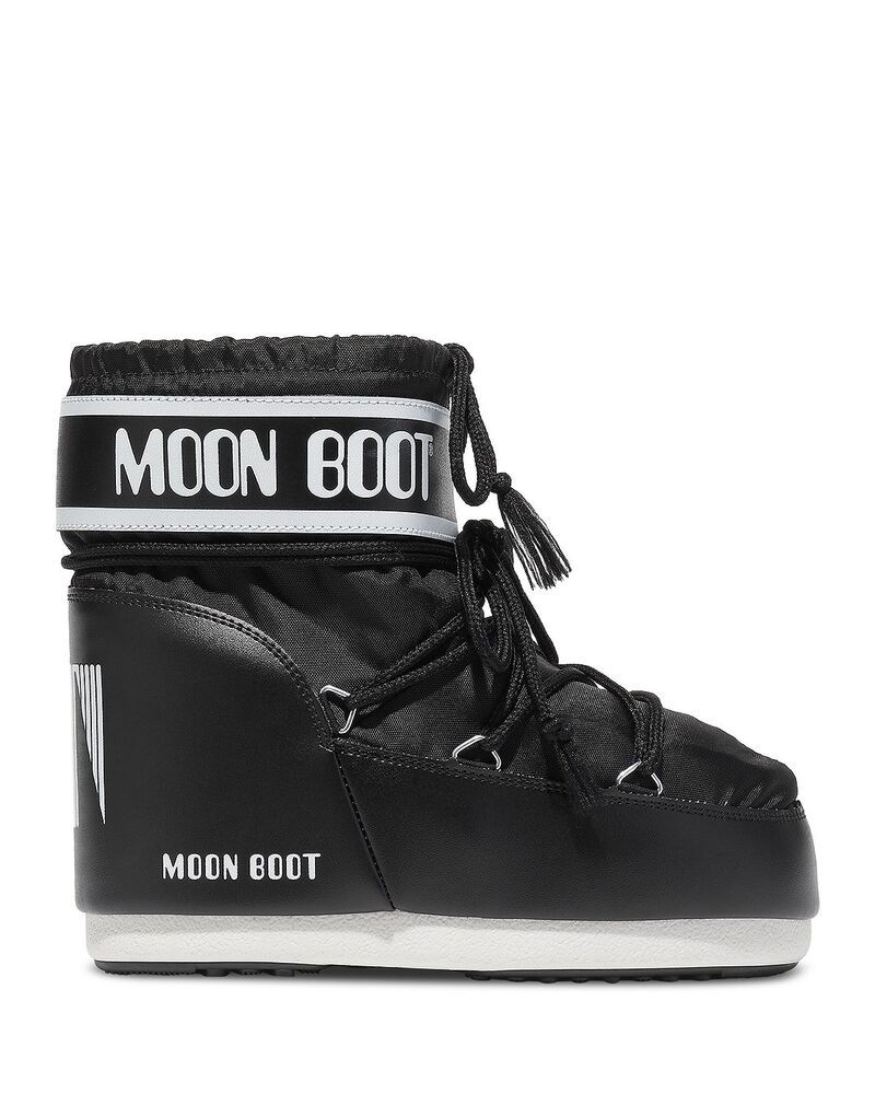 ムーンブーツ レディース シューズ ブーツ・レインブーツ Moon Boot Unisex MB Icon Low Boots Black ブラック