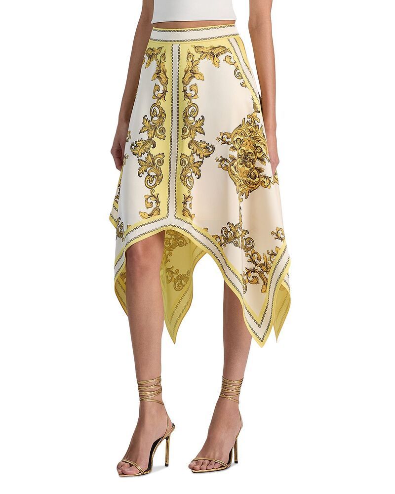 アリスアンドオリビア レディース ボトムスカート ミディ Alice and Olivia Davina Midi Skirt Golden Coast