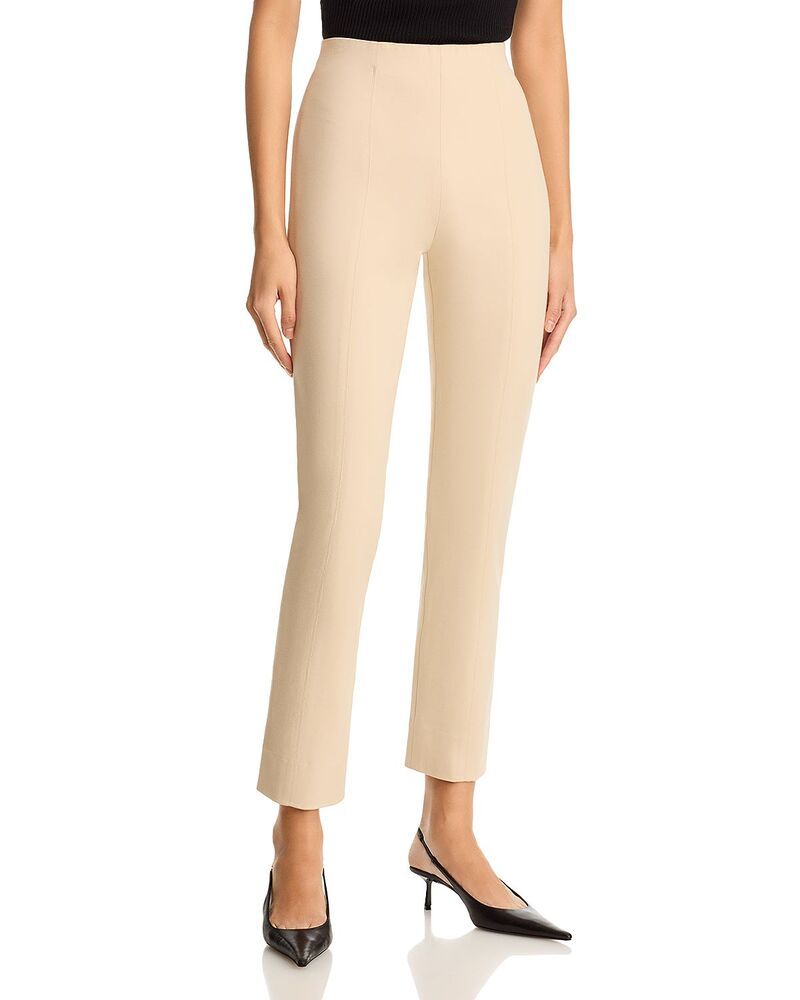 ミソック レディース ボトムス カジュアルパンツ Misook Nia Slim Leg LuxeStretch Ponte Pants Biscotti