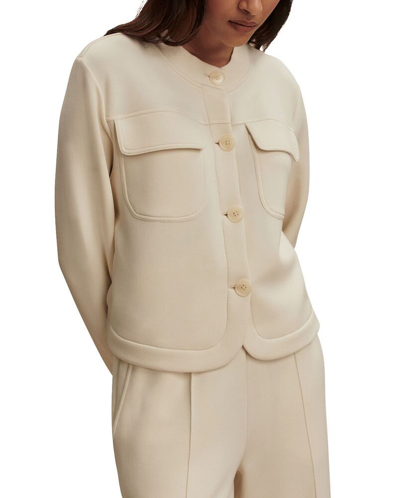 バーレイ レディース アウター ニット・セーター Varley Hartwell Button Front Sweater Pristine
