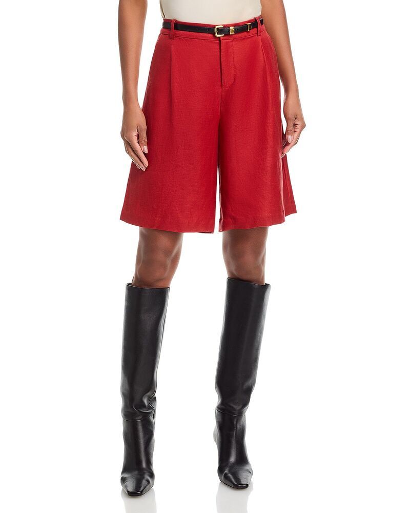 ラジャンス レディース ボトムス ハーフパンツ・ショーツ ショートパンツ LAGENCE Doretta Bermuda Shorts Poppy