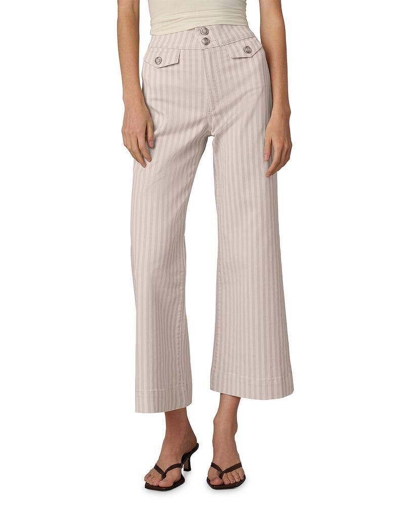 ジョーズジーンズ レディース ボトムス デニムパンツ ワイドレッグ アンクル Joes Jeans Thelliankle Wide Leg Jeans inatural Stripe Natural Stripe ストライプ