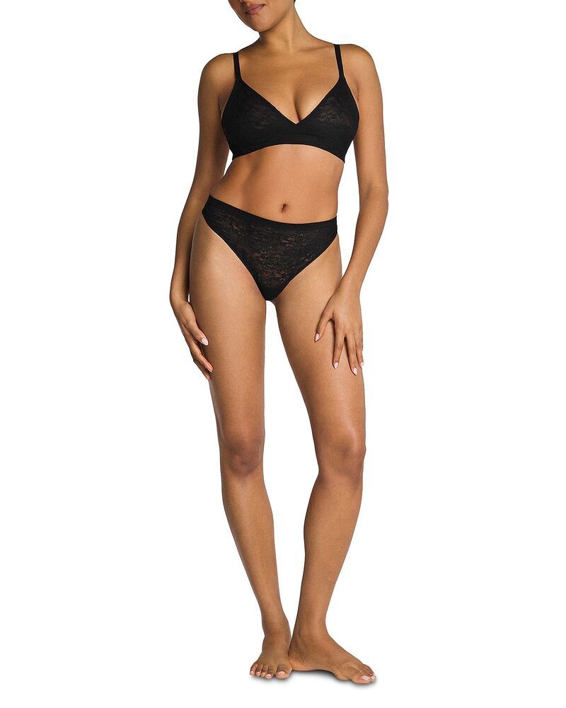 スパンク レディース アンダーウェア ブラジャー レース SPANXsupersmooth Day to Date Night Lace Bralette Very Black ブラック