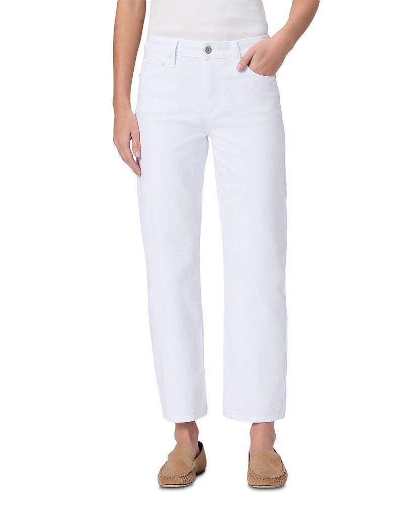 ペイジ レディース ボトムス デニムパンツ ジーンズ PAIGE Mason Mid Rise Straight Jeans in Crisp White ホワイト