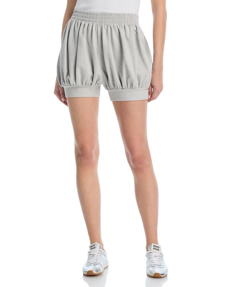 ノーマカマリ レディース ボトムス ハーフパンツ・ショーツ ショートパンツ Norma Kamali Boyfriend Puff Shorts Light Heather Grey グレー