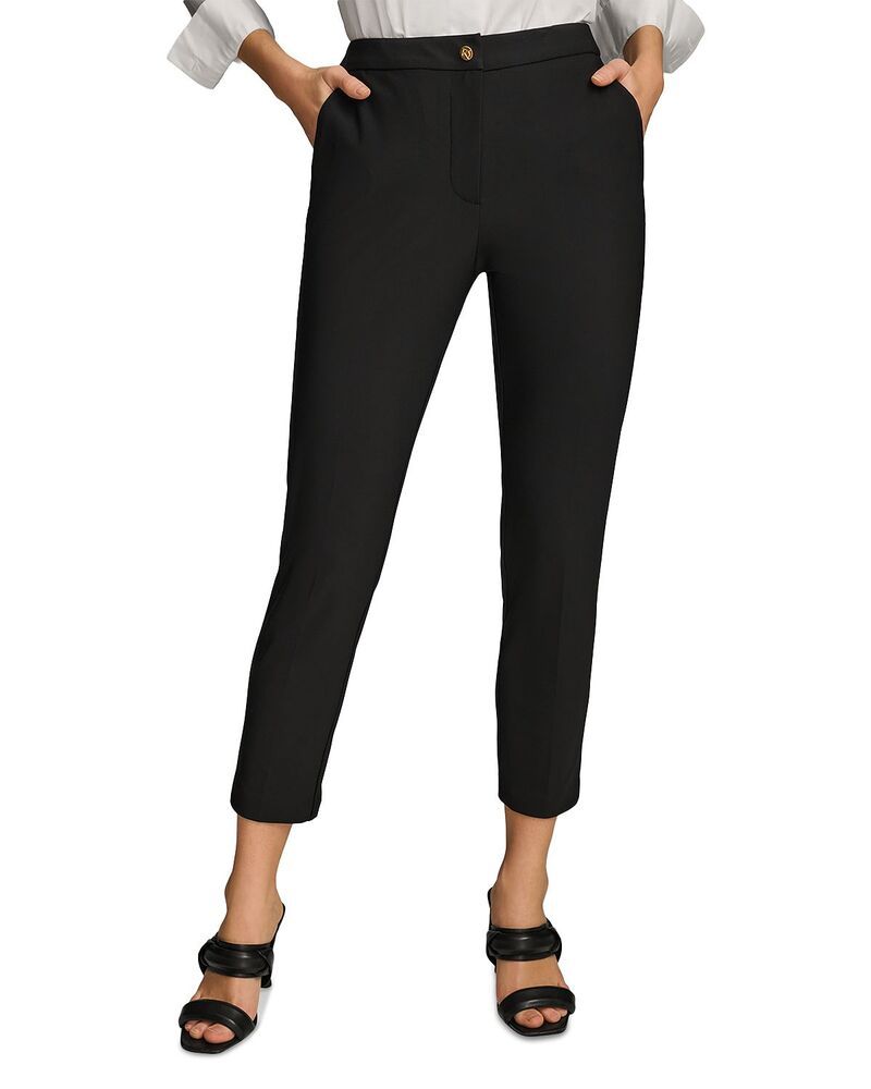 ダナ キャラン ニューヨーク レディース ボトムス カジュアルパンツ Donna Karanew York Plyr Womens Torw Pants Black ブラック