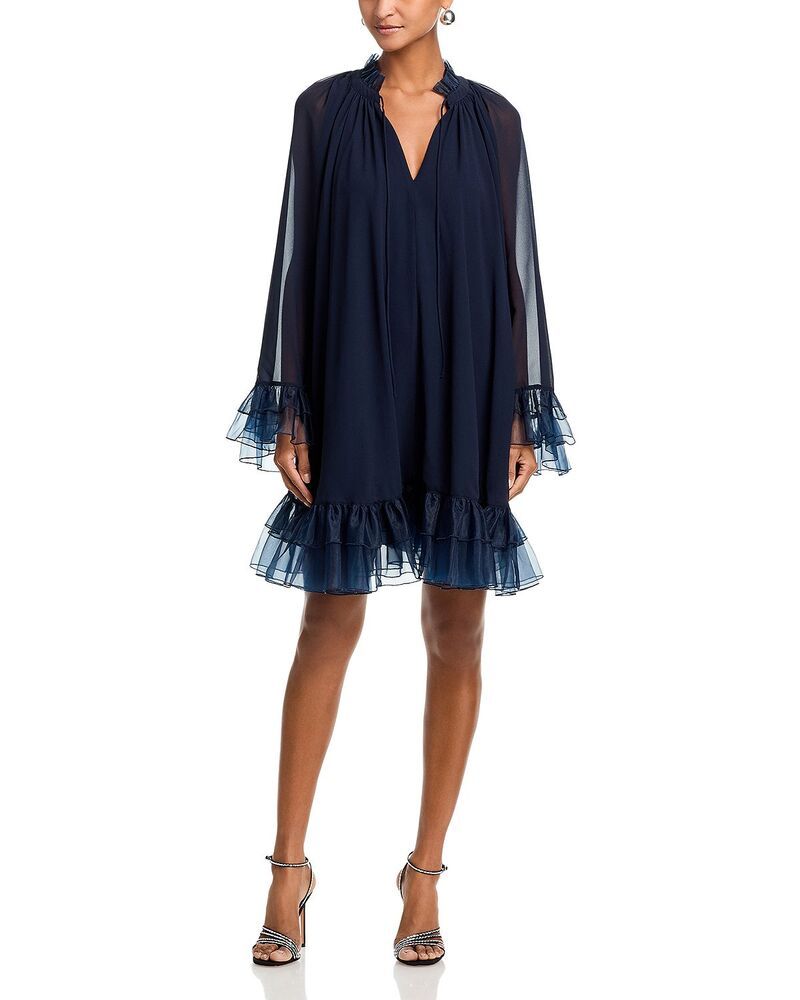 サンク セプト レディース トップス ワンピース Cinq Sept Clairette Dress Navy ネイビー