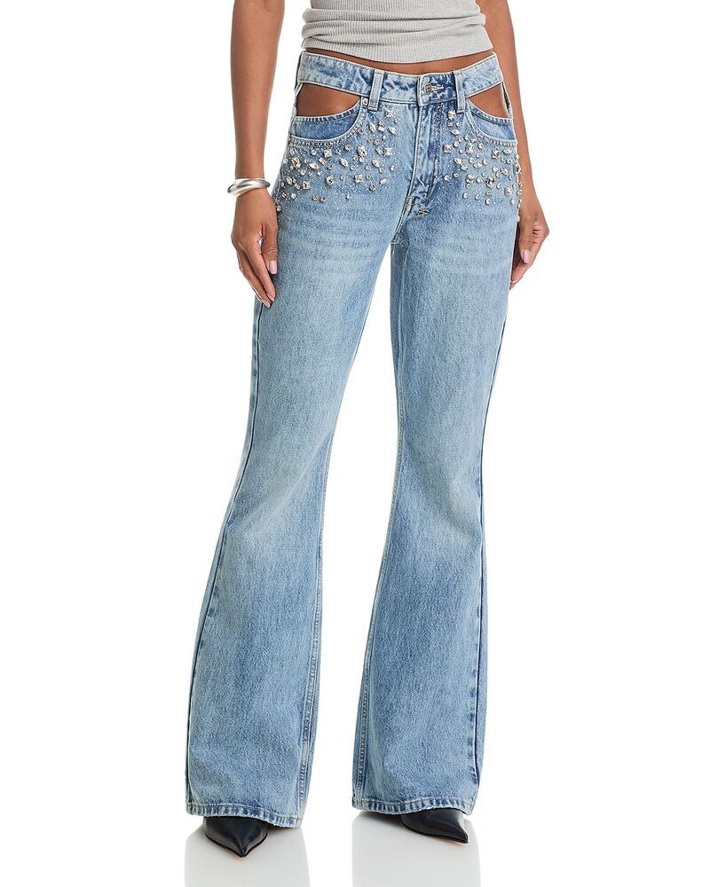 スビ レディース ボトムス デニムパンツ ジーンズ Ksubi Frontier Soho Kulture Kry High Rise Straight Jeans in Denim デニム