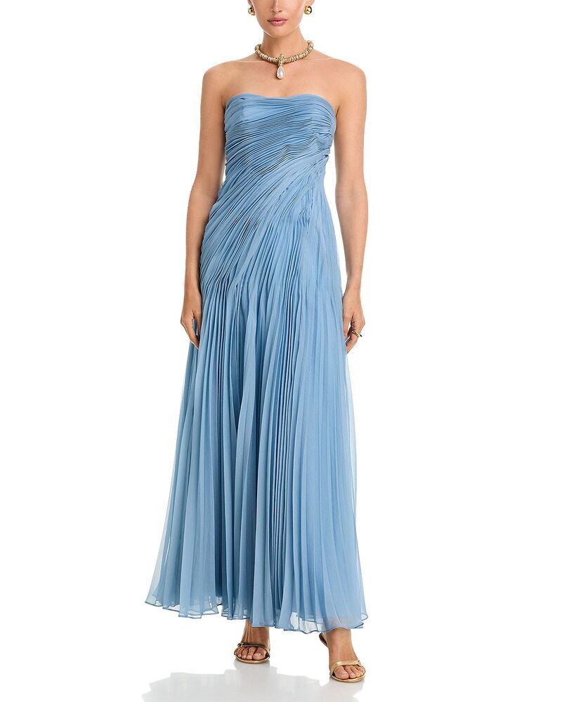 アムール レディース トップス ワンピース プリーツ Amur Elea Pleatedress Tropical Dusk