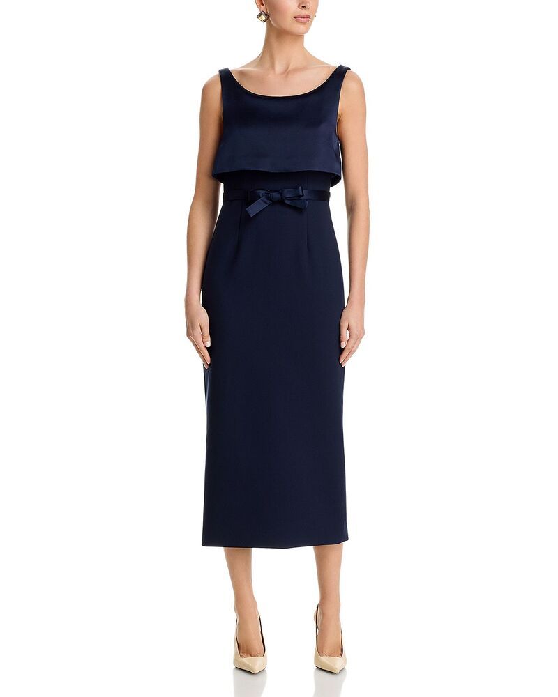 サンク セプト レディース トップス ワンピース Cinq Sept Mila Dress Navy ネイビー