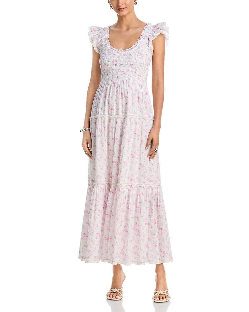 ラブスハックファンシー レディース トップス ワンピース LoveShackFancy Chessie Dress Rustic Orchid