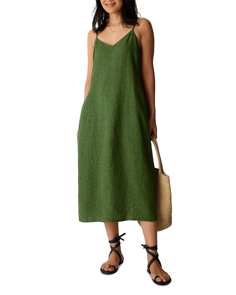 エイリーンフィッシャー レディース トップス ワンピース リネン Eileen Fisher Linen Cami Dress Field 50,280円
